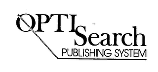 OPTI SEARCH PUBLISHING SYSTEM logo