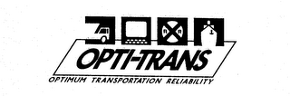 OPTI-TRANS OPTIMUM TRANSPORTATION RELIABILITY logo
