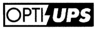 OPTI UPS logo