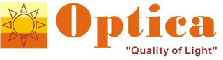 OPTICA "QUALITY OF LIGHT" logo