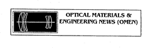 OPTICAL MATERIALS & ENGINEERING NEWS (OMEN) logo
