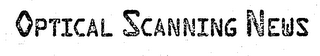 OPTICAL SCANNING NEWS logo