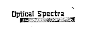 OPTICAL SPECTRA logo