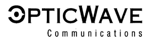 OPTICWAVE COMMUNICATIONS logo