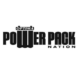 OPTIMA POWER PACK NATION logo