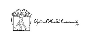OPTIMAL HEALTH COMMUNITY logo