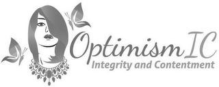 OPTIMISM IC INTEGRITY AND CONTENTMENT logo