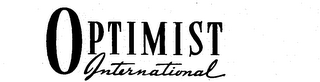 OPTIMIST INTERNATIONAL logo