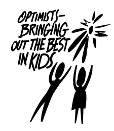 OPTIMISTS BRINGING OUT THE BEST IN KIDS logo