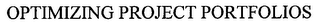 OPTIMIZING PROJECT PORTFOLIOS logo