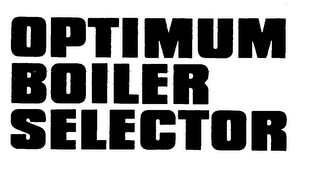 OPTIMUM BOILER SELECTOR logo