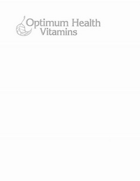 "OPTIMUM HEALTH VITAMINS" AND LEAF DESIGN logo