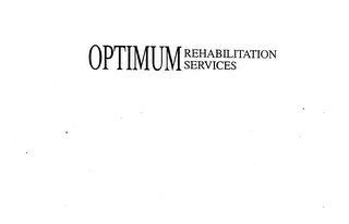 OPTIMUM REHABILITATION SERVICES logo