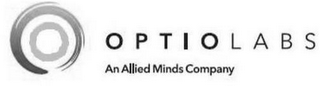 OPTIOLABS AN ALLIED MINDS COMPANY logo