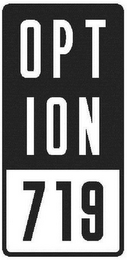OPTION 719 logo