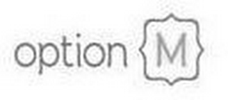 OPTION M logo