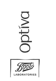 OPTIVA BOOTS LABORATORIES logo