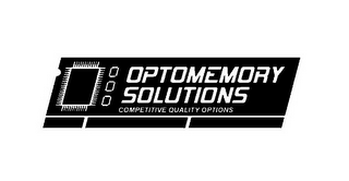 OPTOMEMORY SOLUTIONS COMPETITIVE QUALITY OPTIONS logo