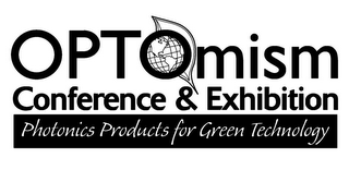 OPTOMISM CONFERENCE & EXHIBITION PHOTONICS PRODUCTS FOR GREEN TECHNOLOGY logo