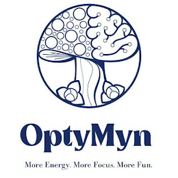 OPTYMYN MORE ENERGY, MORE FOCUS, MORE FUN. logo