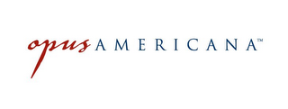 OPUS AMERICANA logo