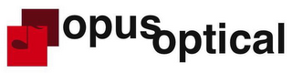 OPUS OPTICAL logo