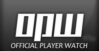 OPW OFFICIAL PLAYER WATCH logo