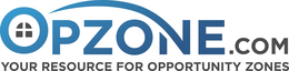 OPZONE.COM YOUR RESOURCE FOR OPPORTUNITY ZONES logo