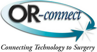 OR-CONNECT CONNECTING TECHNOLOGY TO SURGERY logo