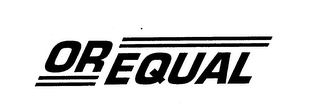 OR EQUAL logo