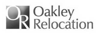 OR OAKLEY RELOCATION logo