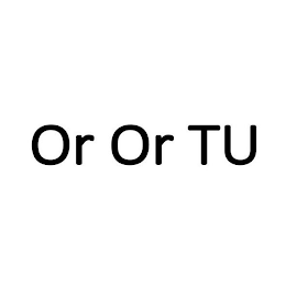 OR OR TU logo