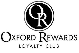 OR OXFORD REWARDS LOYALTY CLUB logo