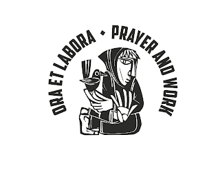 ORA ET LABORA PRAYER AND WORK logo