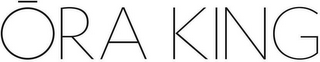 ORA KING logo