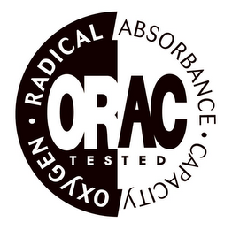 ORAC TESTED OXYGEN RADICAL ABSORBANCE CAPACITY logo
