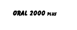 ORAL 2000 PLUS logo