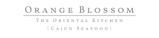 ORANGE BLOSSOM THE ORIENTAL KITCHEN CAJUN SEAFOOD logo