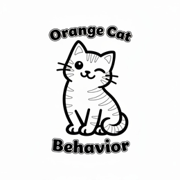 ORANGE CAT BEHAVIOR logo