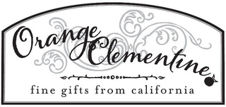 ORANGE CLEMENTINE FINE GIFTS FROM CALIFORNIA logo