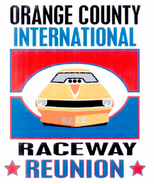 ORANGE COUNTY INTERNATIONAL RACEWAY REUNION logo