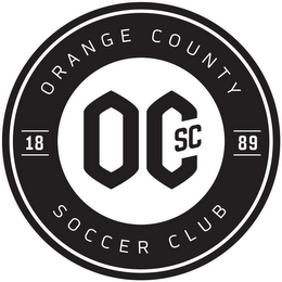 ORANGE COUNTY SOCCER CLUB OC SC 1889 logo