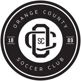 ORANGE COUNTY SOCCER CLUB OC SC 1889 logo