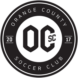 ORANGE COUNTY SOCCER CLUB OCSC 2017 logo