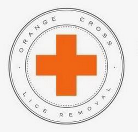 ORANGE CROSS LICE REMOVAL logo