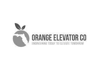 ORANGE ELEVATOR CO ENGINEERING TODAY TO ELEVATE TOMORROW logo