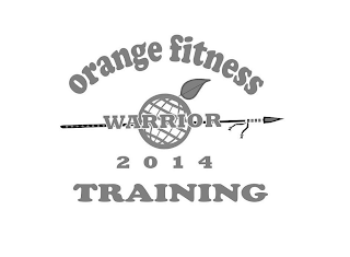 ORANGE FITNESS WARRIOR 2014 TRAINING logo