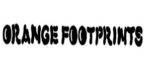 ORANGE FOOTPRINTS logo