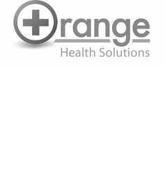 + ORANGE HEALTH SOLUTIONS logo