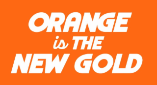 ORANGE IS THE NEW GOLD logo
